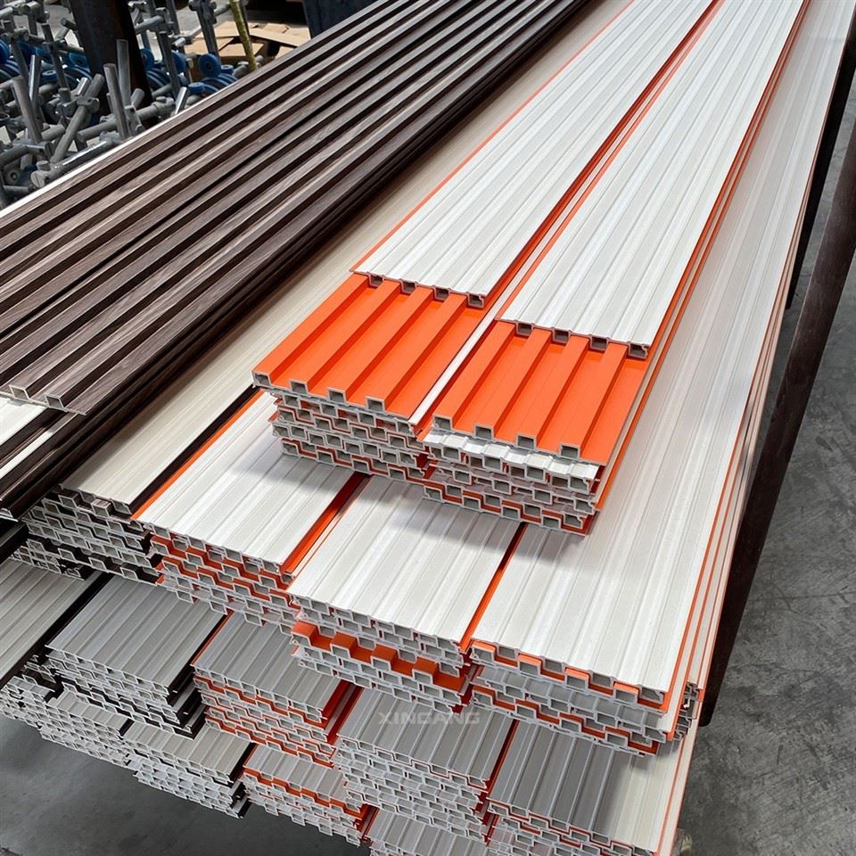WPC Wall Cladding Grille For Interior Decoration factory